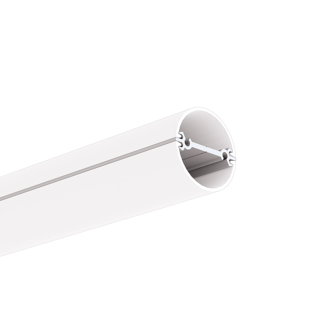 Profil LED suspendat JAZ-DUO anodizat argintiu e6-k1 1m