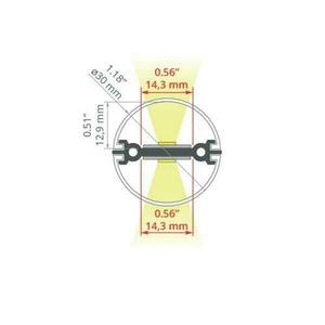 Profil LED rotund JAZ-DUO Argintiu anodizat e6-k1 2m small 6