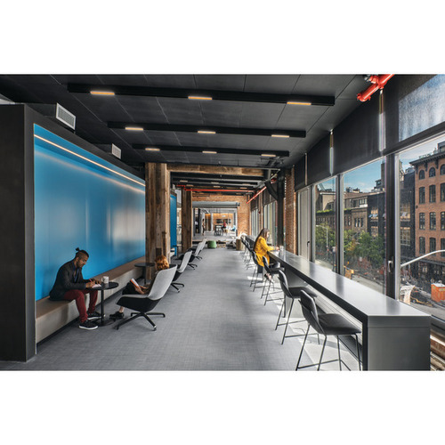 Verifica LED LOKOM profil de aluminiu negru anodizat negru 2m montare încastrată