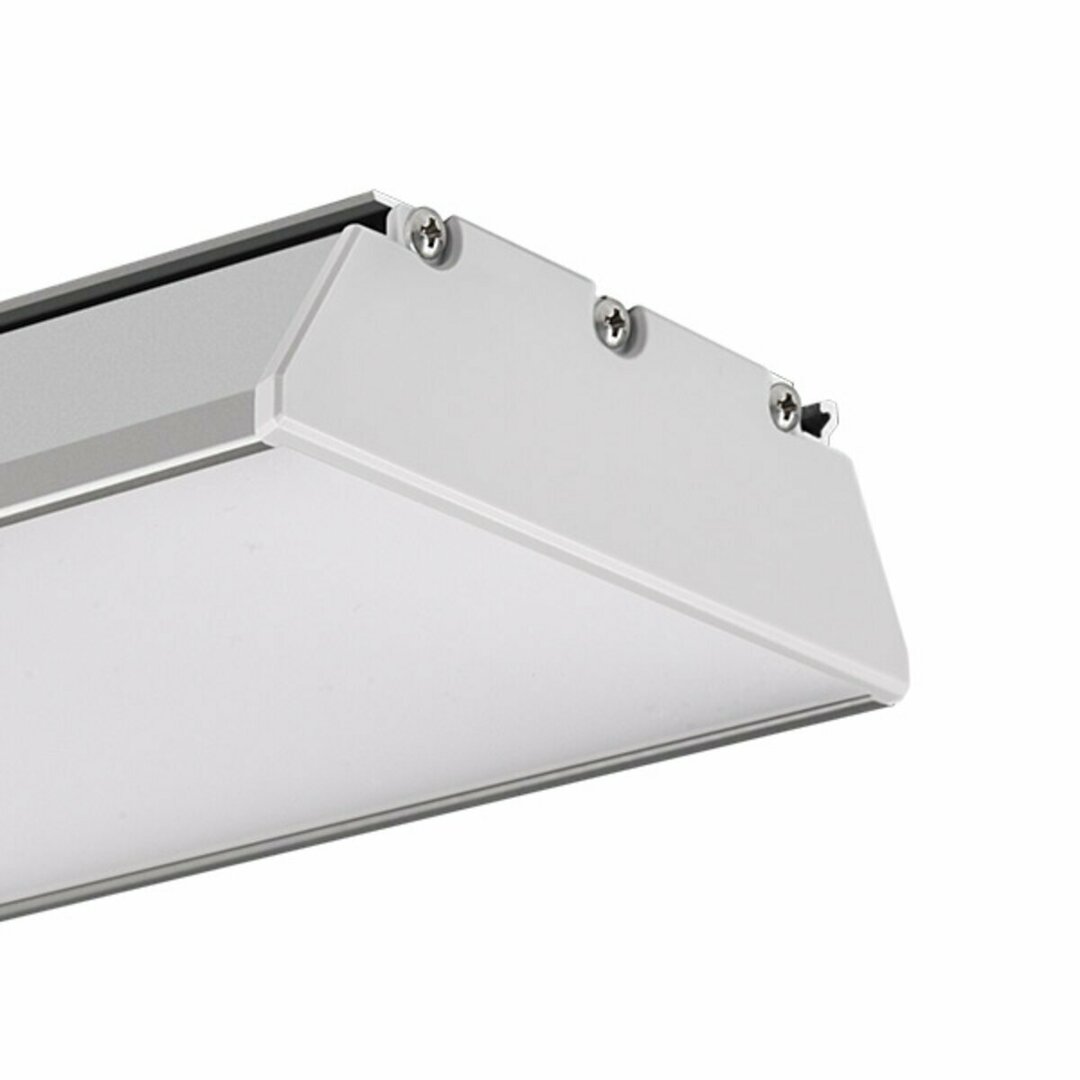 Afişa OMODO-100 încastrat cu profil LED larg anodizat argintiu 2m OMODO-100 încastrat cu profil LED larg anodizat argintiu 2m