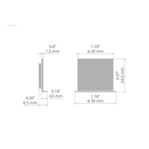 Capac negru pentru profilul KLUŚ LOKOM C24005C07 small 1