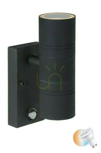 Verifica Aplica de exterior Lucide ARNE-LED neagră, oțel inoxidabil, cu senzor 14866/10/30
