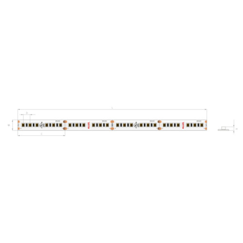 Verifica Bandă LED K-27-1275-24V 14,4W/m