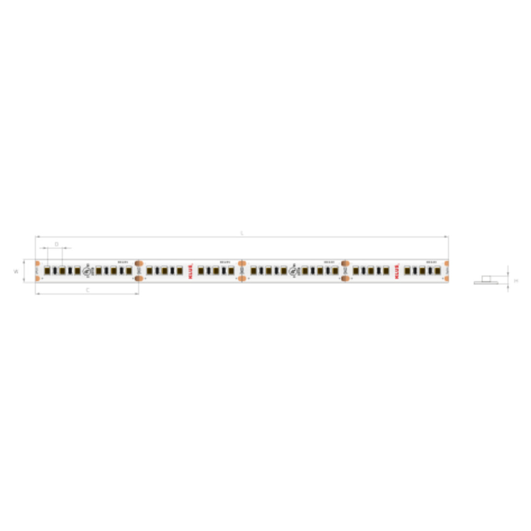 Verifica Bandă LED K-40-1275-24V 14.4W/m rola 5m Bandă LED K-40-1275-24V 14.4W/m rola 5m