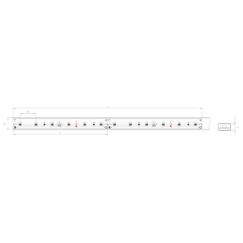 Verifica Bandă LED WP-K-27-1210-24V 4,8W/m