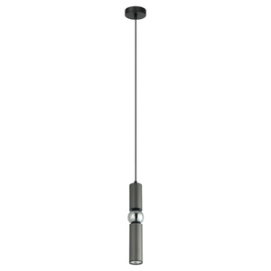Pendant Italux Isidora GU10 negru aluminiu PND-14290-1-GR small 1