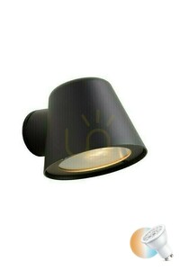 Aplica perete exterior Lucide Dingo antracit GU10 IP44 14881/05/30 small 0