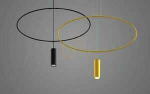Lampă suspendată HOLAR 1 negru Thoro small 2
