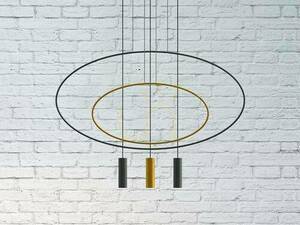 Lampă suspendată HOLAR 1 negru Thoro small 3