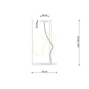 Candelabru RIO 55 alb 4000K Thoro small 5