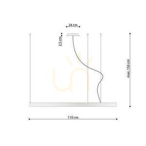 Candelabru RIO 110 negru 4000K Thoro small 9
