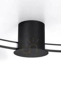 Plafonieră RIO 110 negru 4000K Thoro small 12