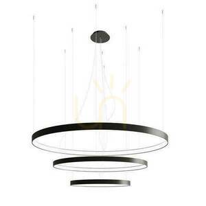 Candelabru RIO 3 55/78/110 negru 3000K Thoro small 0