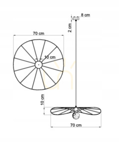 Lampă suspendată ESKOLA 70 negru Thoro 8 Lampă suspendată ESKOLA 70 negru Thoro small 8