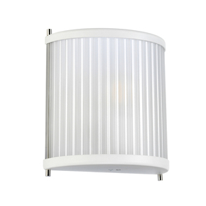 Aplică Corona cu 1 lumină - Nichel lustruit alb Elstead small 1