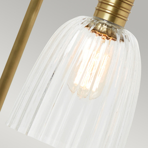 Lampă de masă Douille cu 1 lumină - Elstead din alamă învechită small 2