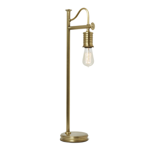 Lampă de masă Douille cu 1 lumină - Elstead din alamă învechită small 0