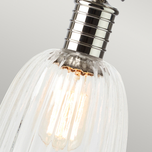 Lampă de masă Douille 1 Lumină - Nichel Lustruit Elstead small 3
