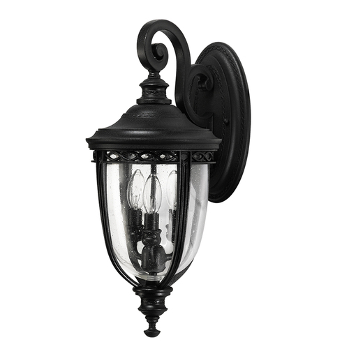 Verifica Lanterna de perete medie cu 3 lumini Bridle englezesc - Elstead negru