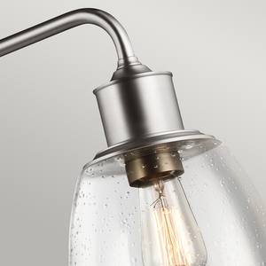 Candelabru Hobson cu 3 lumini, nichel satinat Elstead small 4