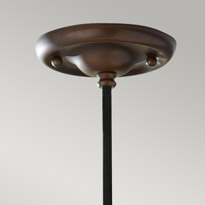 Pandantiv Urban Renewal cu 1 lumină - Astral Bronze Elstead small 1
