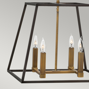 Candelabru cu pandantiv Fulton cu 4 lumini Elstead small 3