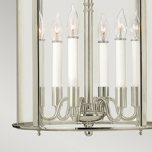 Lampă cu pandantiv Gentry 6 - nichel lustruit Elstead small 3