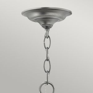 Lampă cu pandantiv mic Gentry cu 3 lumini - Pewter Elstead small 1