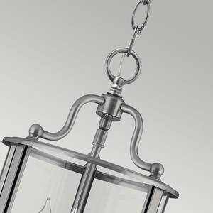 Lampă cu pandantiv mic Gentry cu 3 lumini - Pewter Elstead small 2