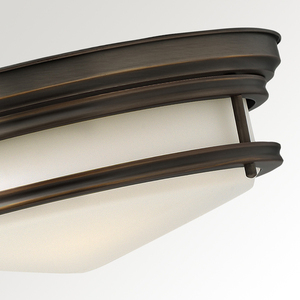 Plafond Hadley 3 - Bronz frecat cu ulei Elstead small 2