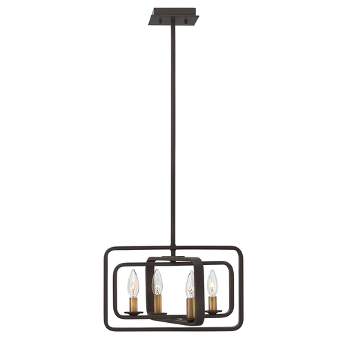 Verifica Candelabru cu pandantiv Quentin cu 4 lumini Elstead