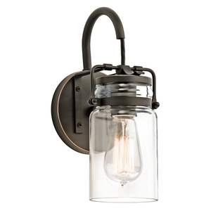 Aplic Brinley cu 1 lumină - Olde Bronze Elstead small 0