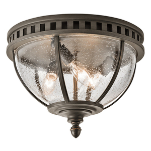 Plafonul Halleron cu 3 lumini Elstead small 0
