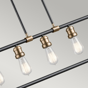 Candelabru liniar Imahn cu 5 lumini Elstead small 2