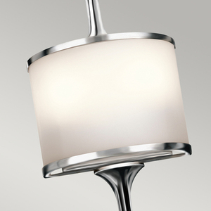 Lampă de perete Mona cu 2 lumini - Crom Lustruit Elstead small 1