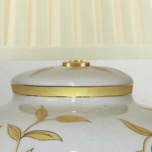 Lampă de masă Leaves Brown Gold 1 Lumină Elstead small 3