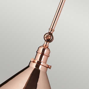 Aplică/Pendant Provence cu 1 lumină - Cupru lustruit Elstead small 2