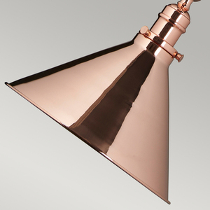 Aplică/Pendant Provence cu 1 lumină - Cupru lustruit Elstead small 3