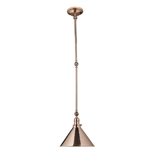 Aplică/Pendant Provence cu 1 lumină - Cupru lustruit Elstead small 0