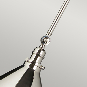 Aplică/Pendant Provence cu 1 lumină - Nichel lustruit Elstead small 2