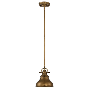 Lampă mini-pendulă Emery 1 Light - alamă stinsă Elstead small 2