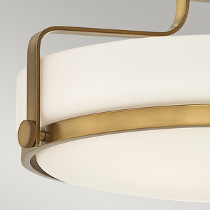 Lumină semi-încărcare Griffin cu 4 lumini - Crom lustruit Elstead small 3