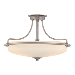 Lumină semi-încărcare Griffin cu 4 lumini - Crom lustruit Elstead small 0
