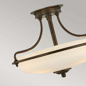 Griffin 3 Plafond - Palladian Bronze Elstead small 3