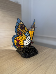 Lampă Tiffany Animal Fluture Lampă Tiffany Elstead small 5