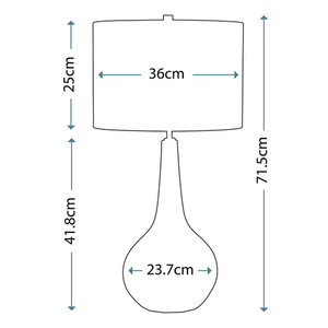 Lampă de masă Upton 1 Elstead small 2