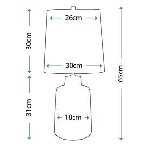 Lampă de masă Woolwich cu 1 lumină Elstead small 2