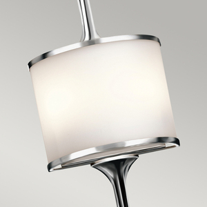 Lampă de perete Mona cu 2 lumini - Crom Lustruit Elstead small 1