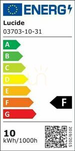 Lampă de podea Lucide SKANSKA-LED alb metal 141 cm 03703/10/31 small 4