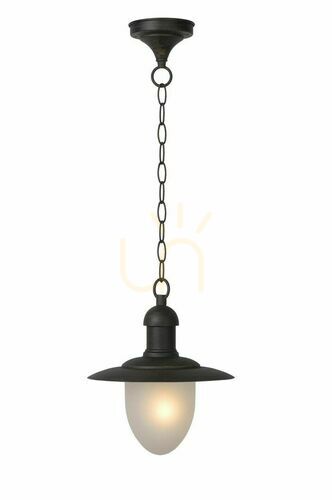 Verifica Lampă suspendată exterior Lucide Aruba maro metal IP44 11872/01/97